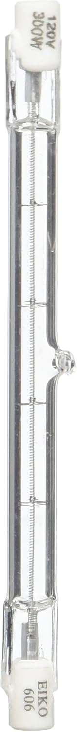 Eiko Q300T3/CL/120V 300W T-3 R7s Base Double Ended Halogen Bulbs