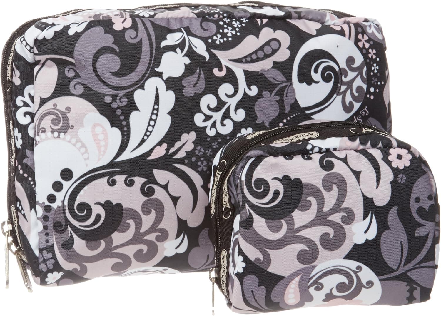 LeSportsac Extra Large Rectangular and Square Combo Cosmetic Case