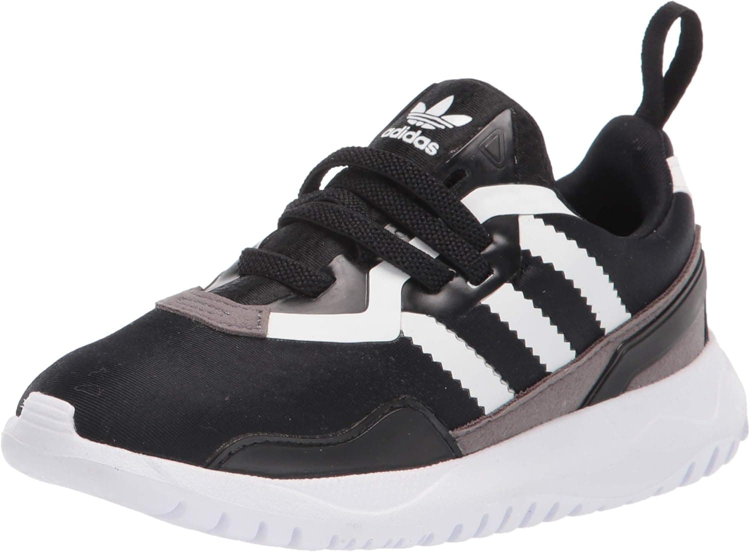 adidas Originals Unisex-Kid's Haiwee C Sneaker, Sesame/Clear Brown/Gold Met, 13K M US Little Kid