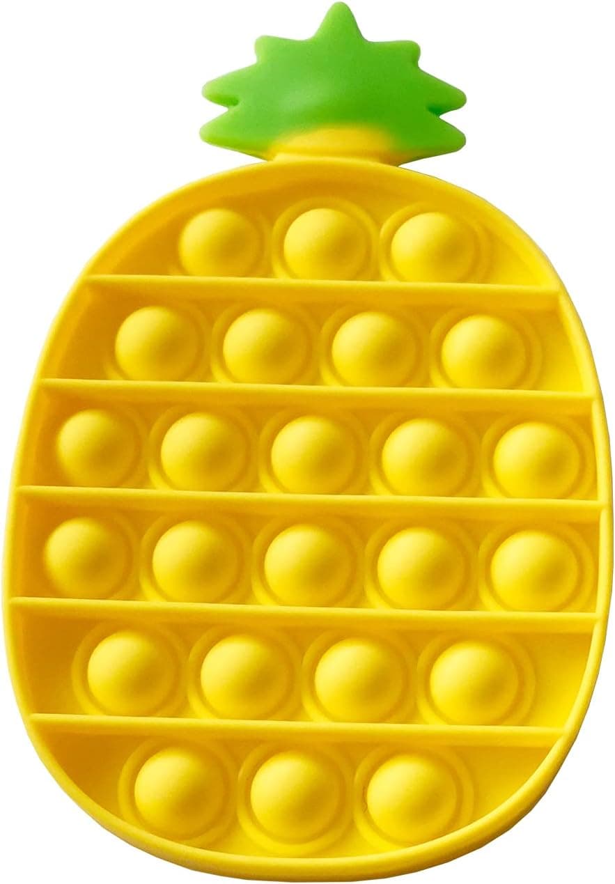 AJAYR Bubble Popper Fidget Toy Push Pop Fidget Toy Pineapple Sensory Toys