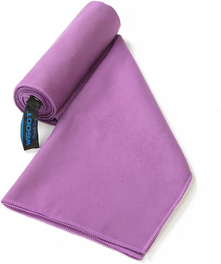 WGOOT Quick Dry Microfiber Camping Towel, Sports Towel 50-80% Off