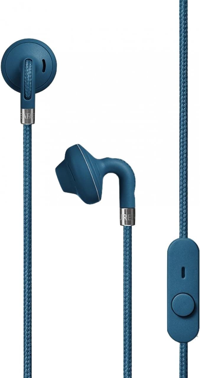 URBANEARS Sumpan Original Earphones with Hook Function and Premium Sound - Indigo