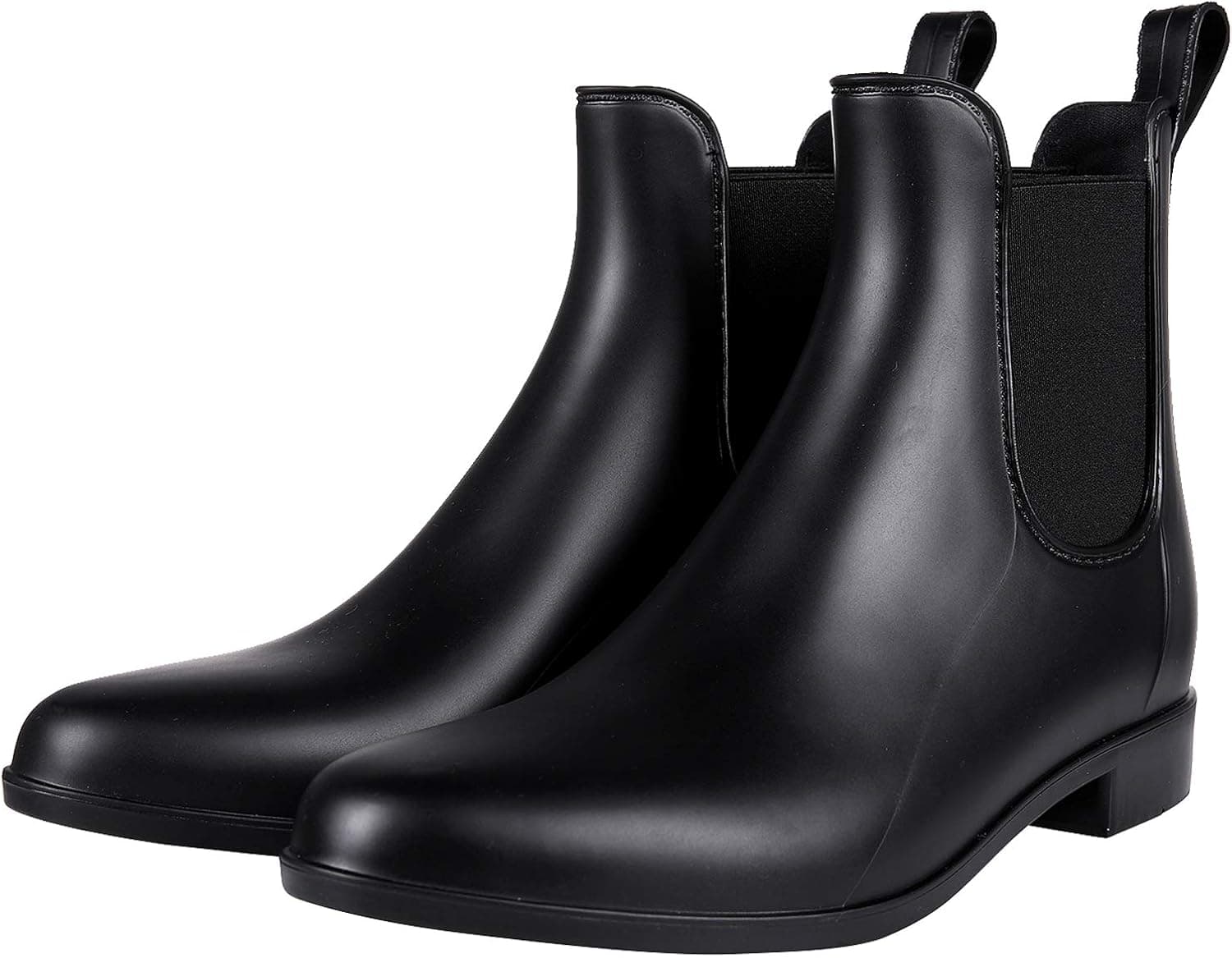 Simmore Ankle Rain Boots for Women Waterproof Chelsea Boots Lightweight Rain Shoes for Ladies