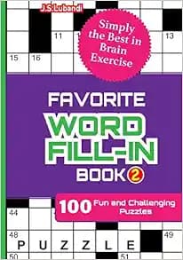 FAVORITE WORD FILL-IN Book 2 (100 POCKET WORD FILL-IN PUZZLES)