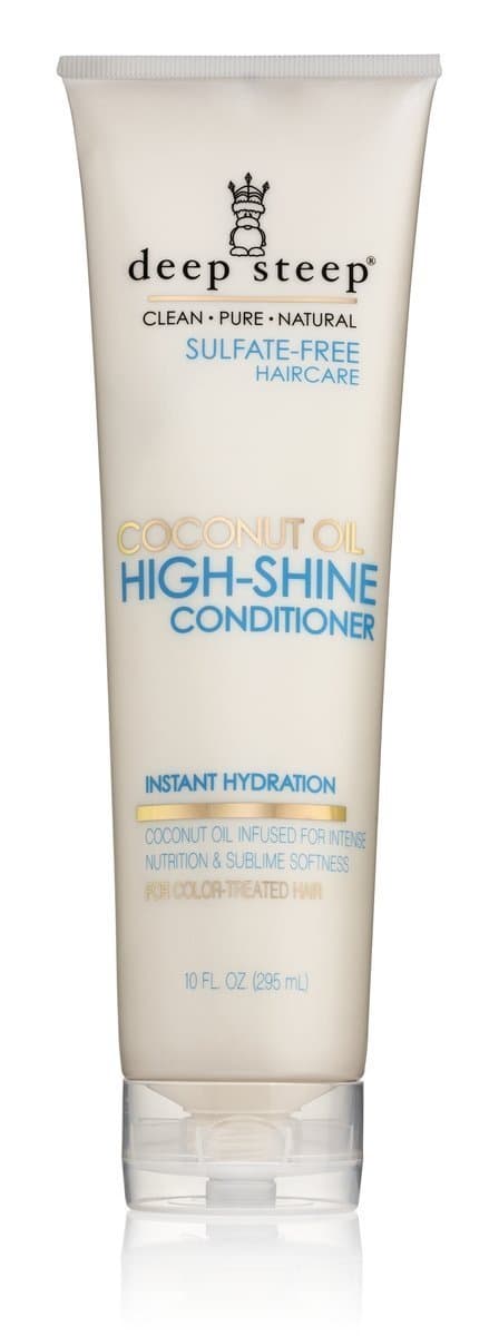 UNKNOWN Deep steep, conditioner coconut oil high shine, 10 fl oz