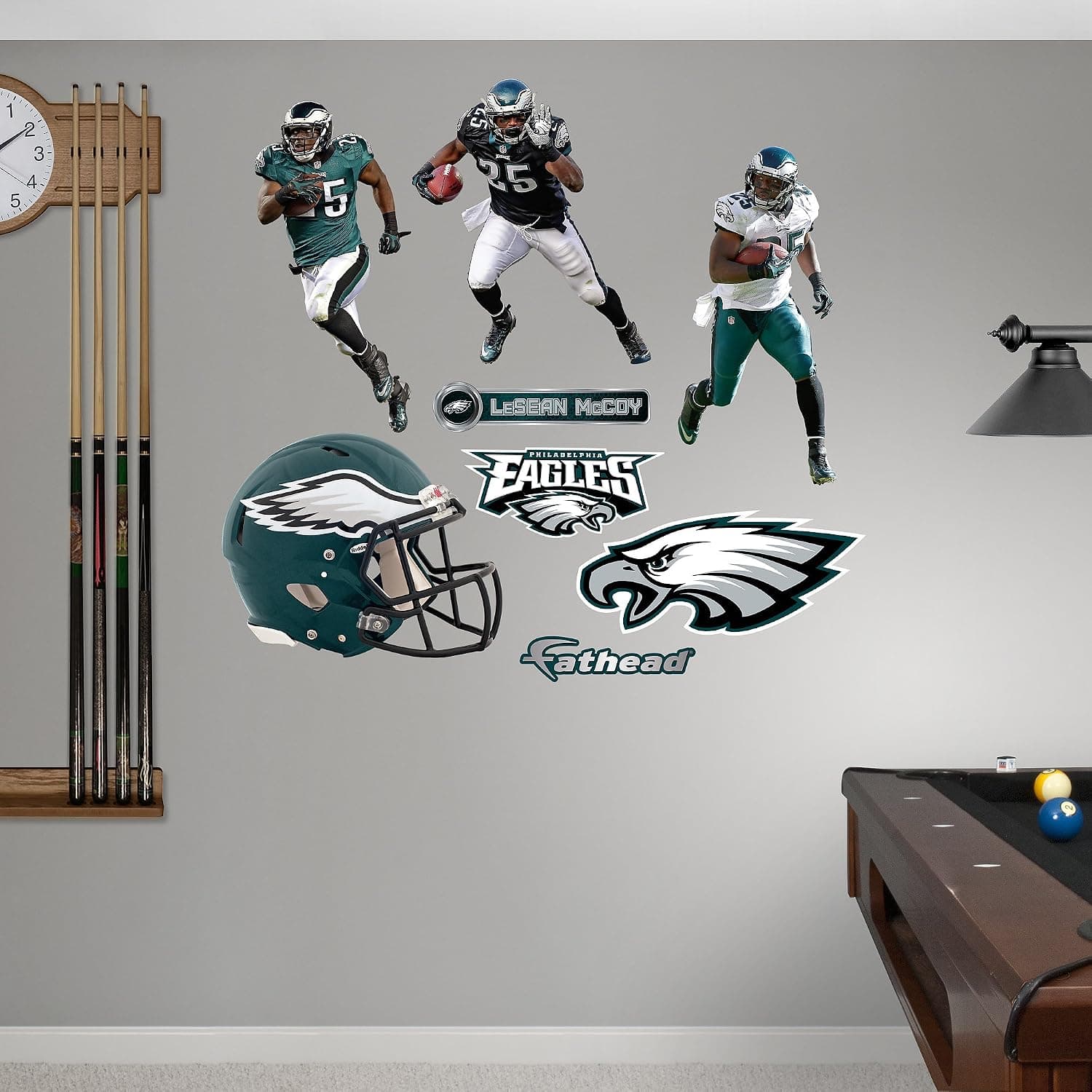 Fathead NFL Philadelphia Eagles LeSean McCoy Hero Pack