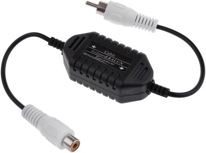 Neewer® RCA Male to Female Noise Filter Reducer Hum Killer Ground Loop Isolator Balun