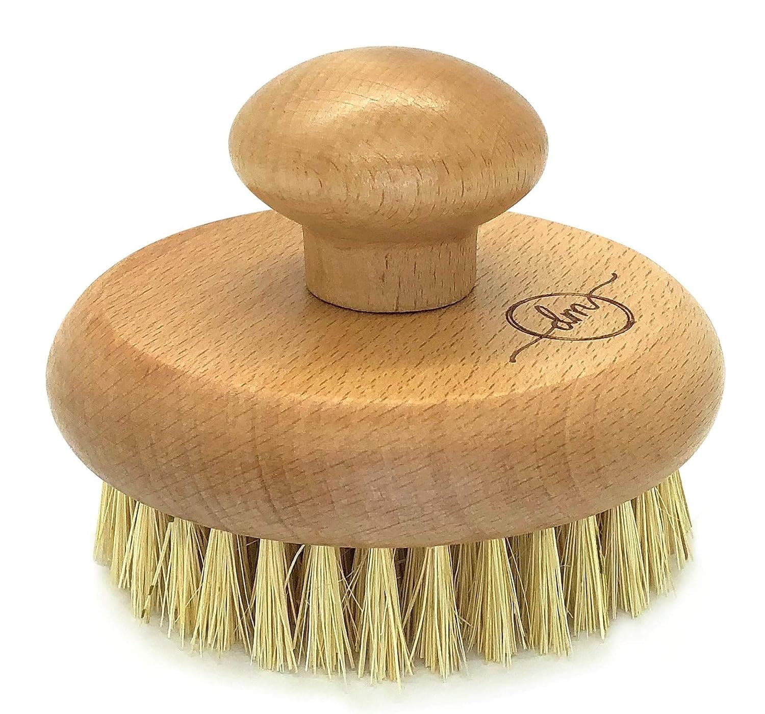 Exfoliating Bamboo and Wooden Dry Body Brush