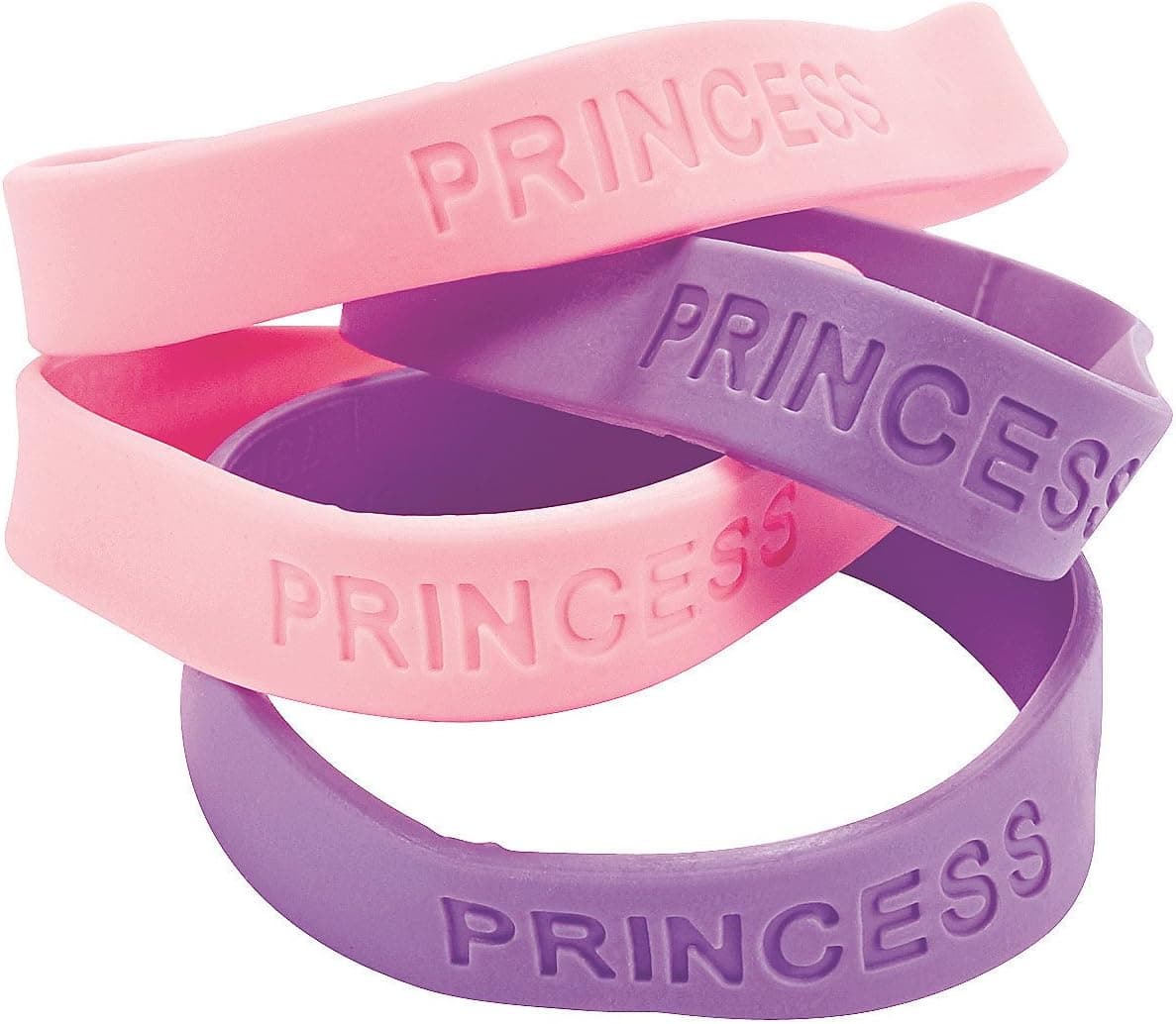 PRINCESS RUBBER BRACELETS - Jewelry - 12 Pieces