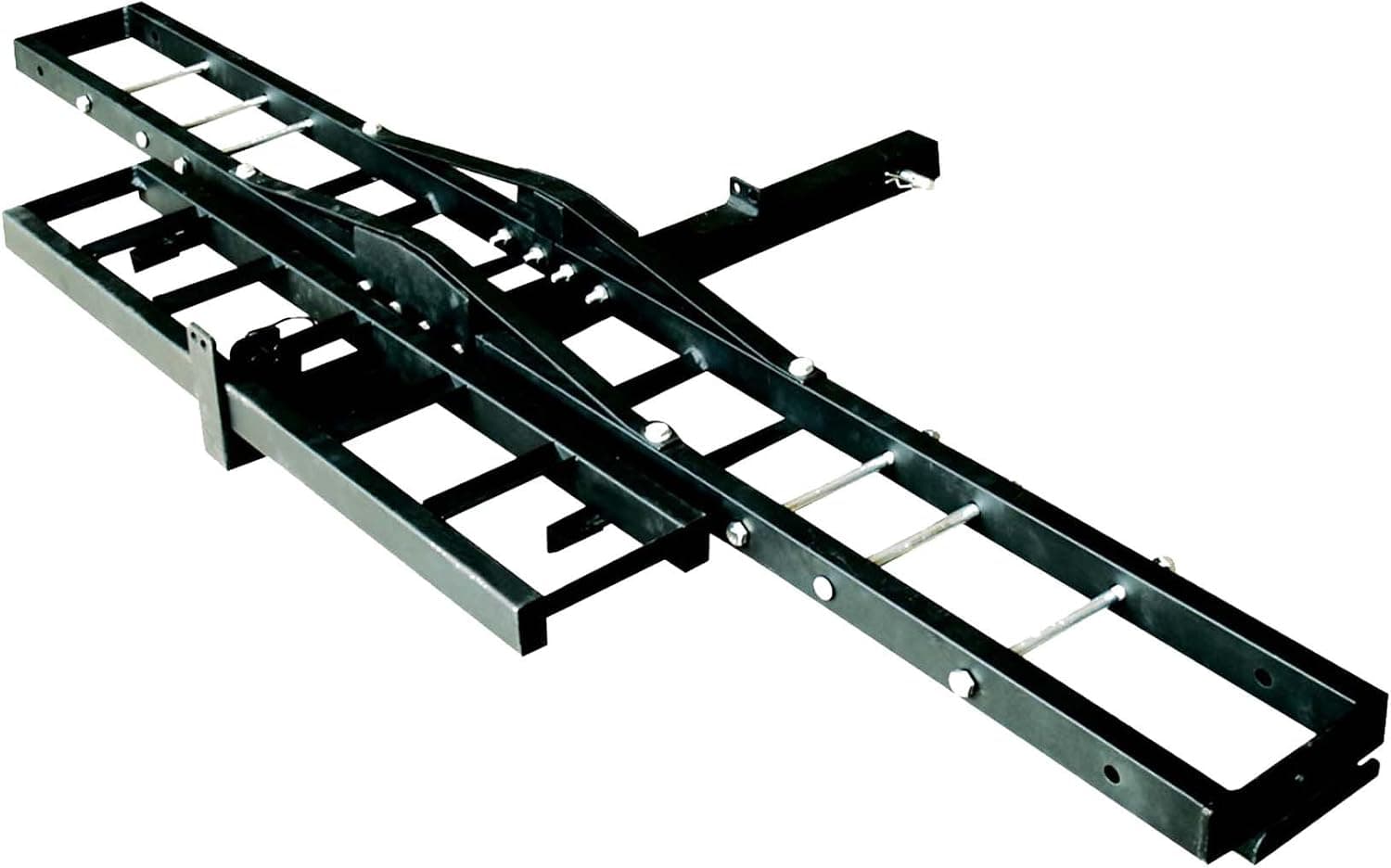 Raider TOW-104 Motorcycle/Dirt Bike/Scooter Hitch Mount Hauler Carrier Ramp (500 lbs Max)