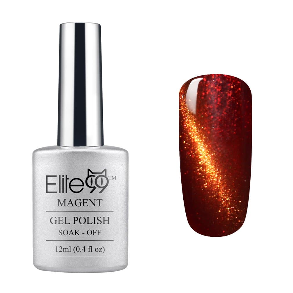 Elite99 3D Cat Eye Gel Nail Polish Soak Off UV LED Nail Lacquers Varnish Manicure Nail Art 12ML 9924
