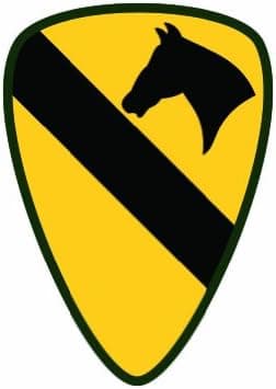Mikash 1st Cavalry Division - Color Sticker - Decal - Die Cut