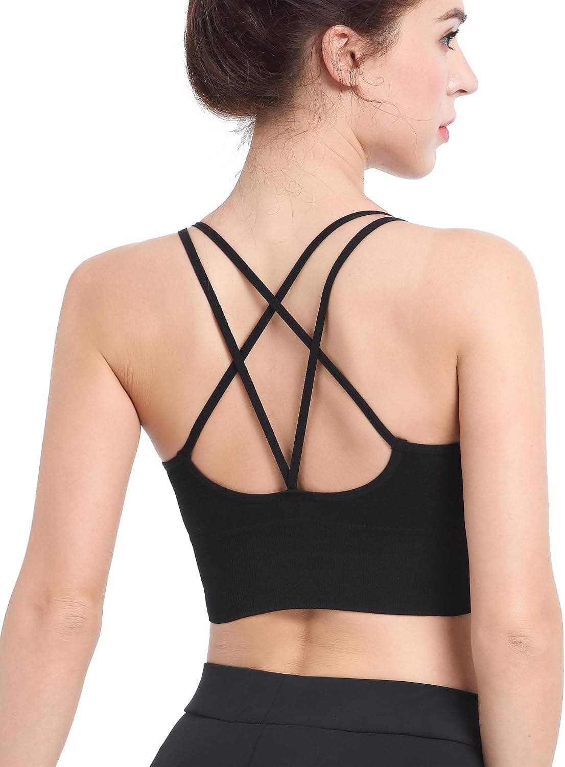 FIZILI Sports Bras for Women Activewear - Ladies Bras for Gym Yoga Running Fitness Workout