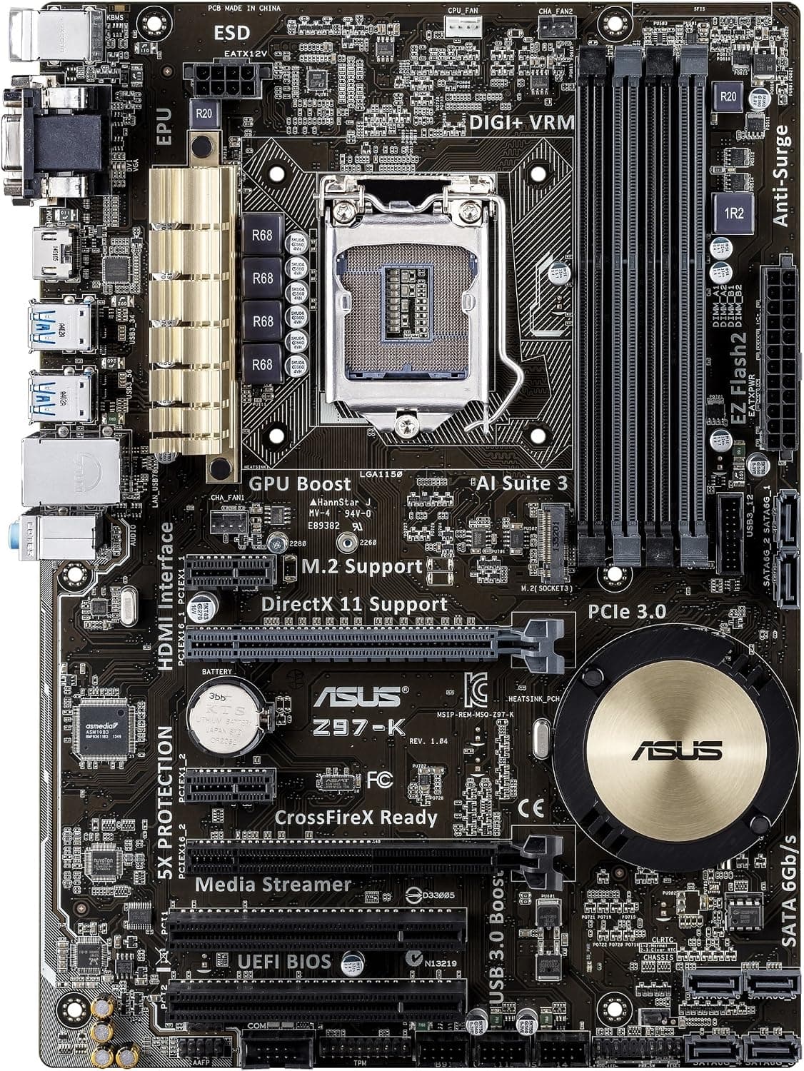 Bundle: ASUS Z97-K/CSM/C/SI + Core i7 4790 (4 x 3.6GHz) + 16GB DDR3 1600MHz Memory