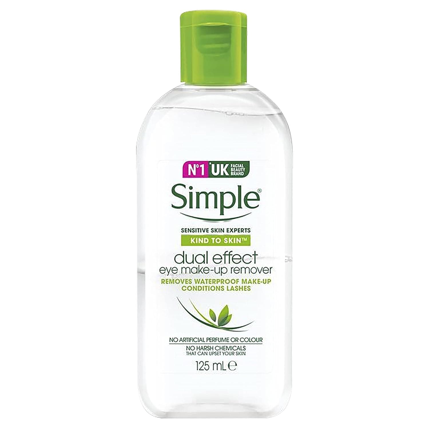 Simple Kind To Skin Dual-Effect Eye Make-Up Remover 125ml by Simple
