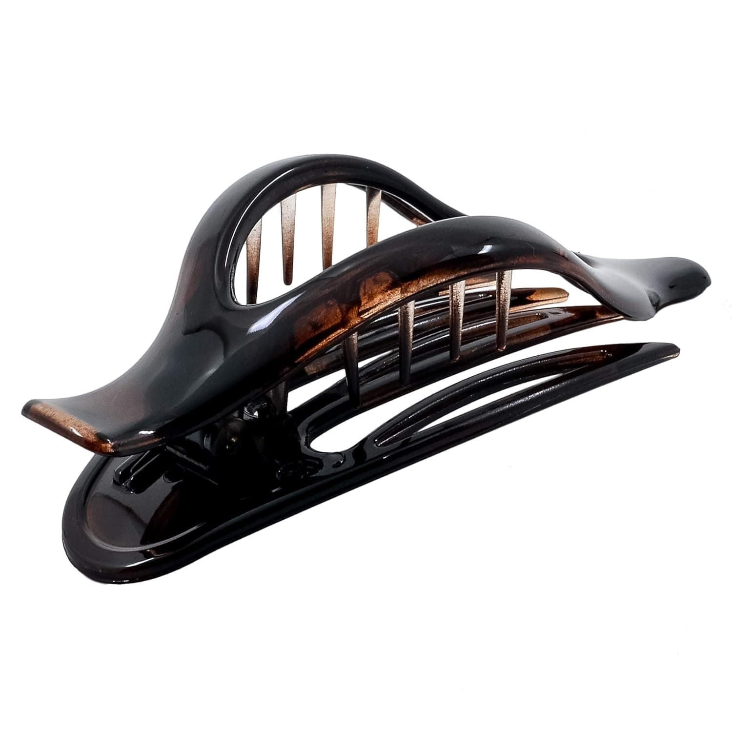 Camila Paris CP2372 French Hair Clips, Large Side Slide Hair Clips for Volume Hair, Strong Hold No Slip Grip, Girls Hair Claw Clips for Women, Durable Styling Girls Hair Accessories, Made In France