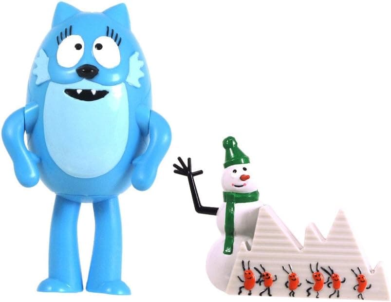 Yo Gabba Gabba 3" Toodee Figure with Accessories