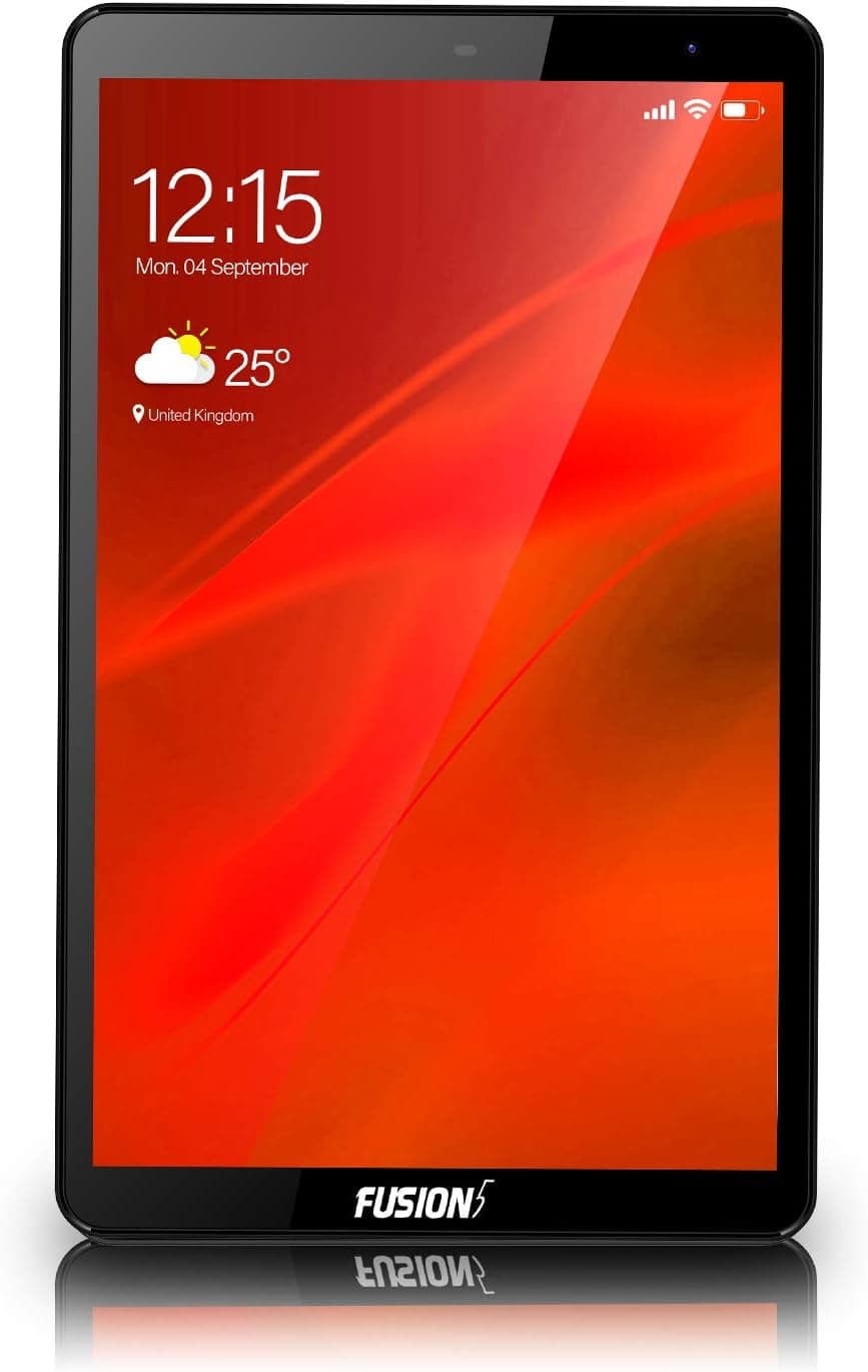 Fusion5 10 inch 104Ev2 PRO Android Tablet PC - (Android 10.0 Q, 3GB RAM, 32GB Storage, Bluetooth 5.0, Dual-Band Wi-Fi, HDMI, HD IPS Screen, GPS, FM, 5MP and 2MP Cameras)