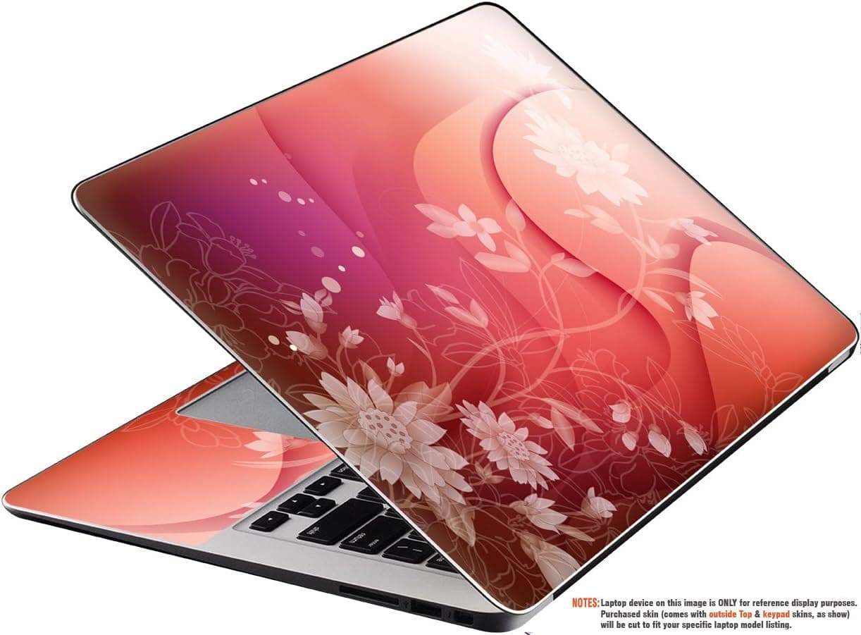 Decalrus - Decal Skin Sticker for Lenovo ThinkPad Edge E545 with 15.6" Screen (NOTES: Compare your laptop to IDENTIFY image on this listing for correct model) case cover wrap LEthkPdEdgeE545_TOP2PCS-52