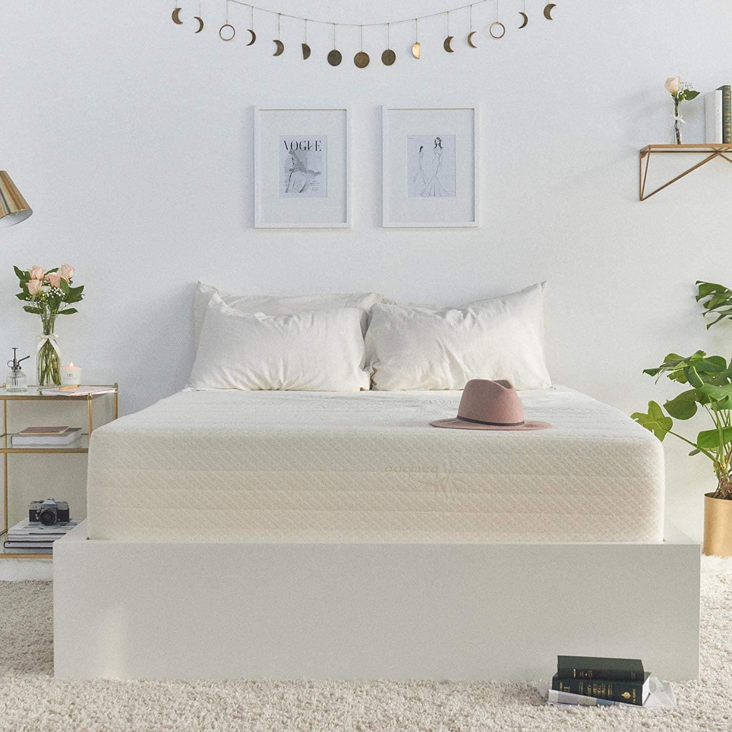 Brentwood Home Cypress Cooling Gel Memory Foam, Non-Toxic, Made in California Mattress, Twin XL