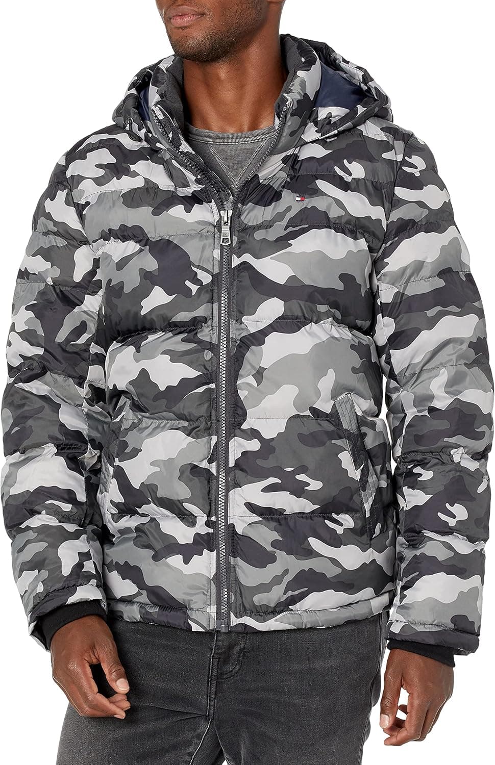 Tommy Hilfiger Men's Hooded Puffer Jacket