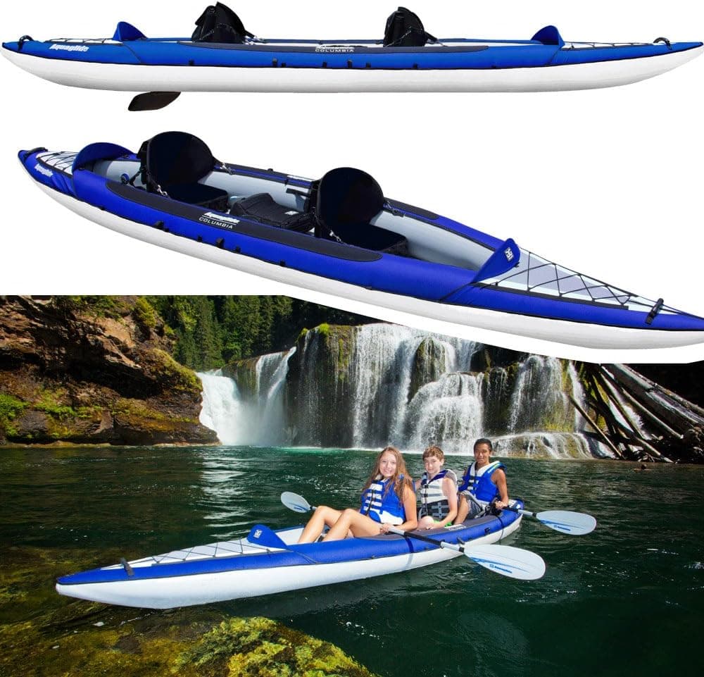 Aquaglide Columbia 145 XL Tandem Inflatable Kayak
