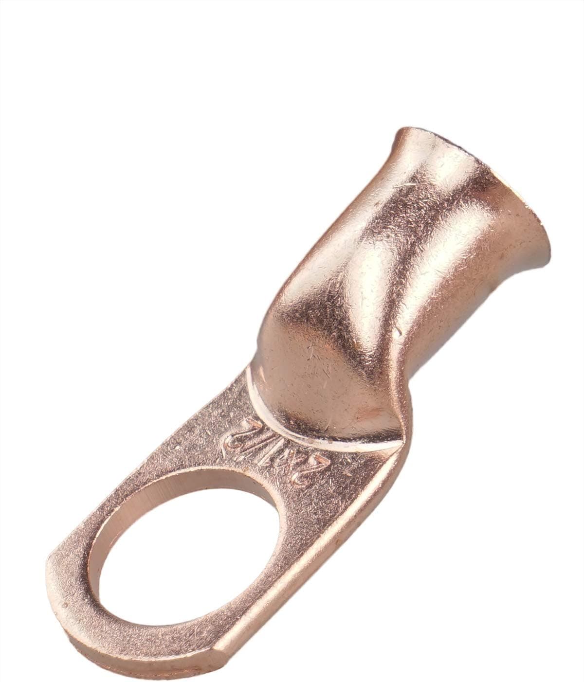 Welding Copper Cable Lugs 2 AWG Cable 1/2" Stud Eyelet Lug,5 Pack