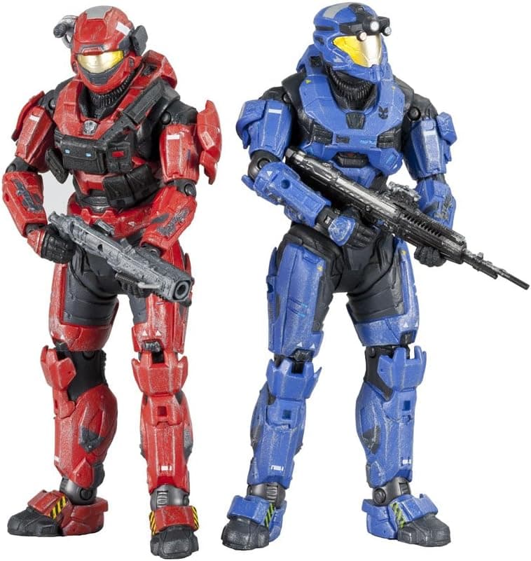 McFarlane Toys Halo Reach Series 3 Spartan Loadouts - Grenadier And Expert Marksman 2 Pack