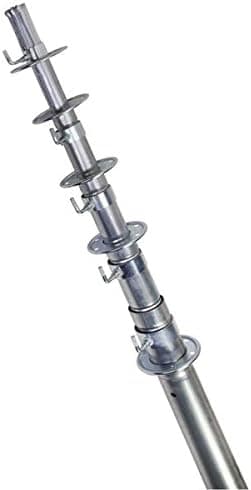 Easy-Up 33' 2 Inch Telescoping Mast - TV WiFi HAM Antenna, (EZ TM-50-U-95)