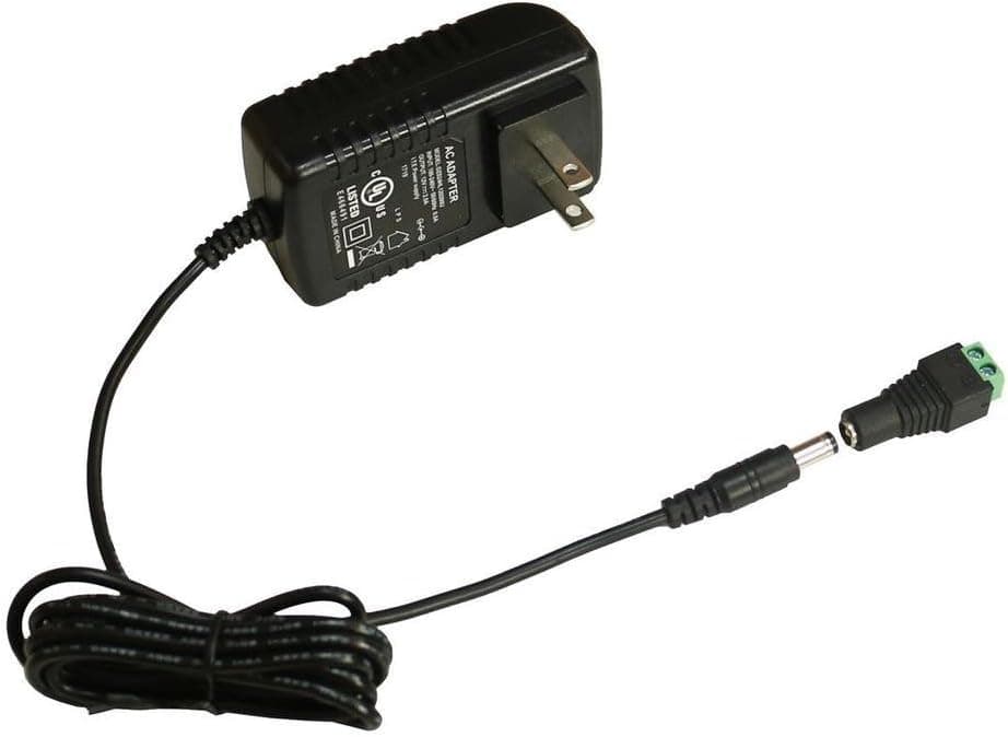 DC12V 2A Power Supply Adapter for DC 12V 3528/5050 LED Light Strip, AMARS AC 100-240V to DC 12V Transformers Power Supply Adaptor, 12 Volt 2 Amp Power Adaptor, 2.1mm 5.5mm US Plug, 24W Max