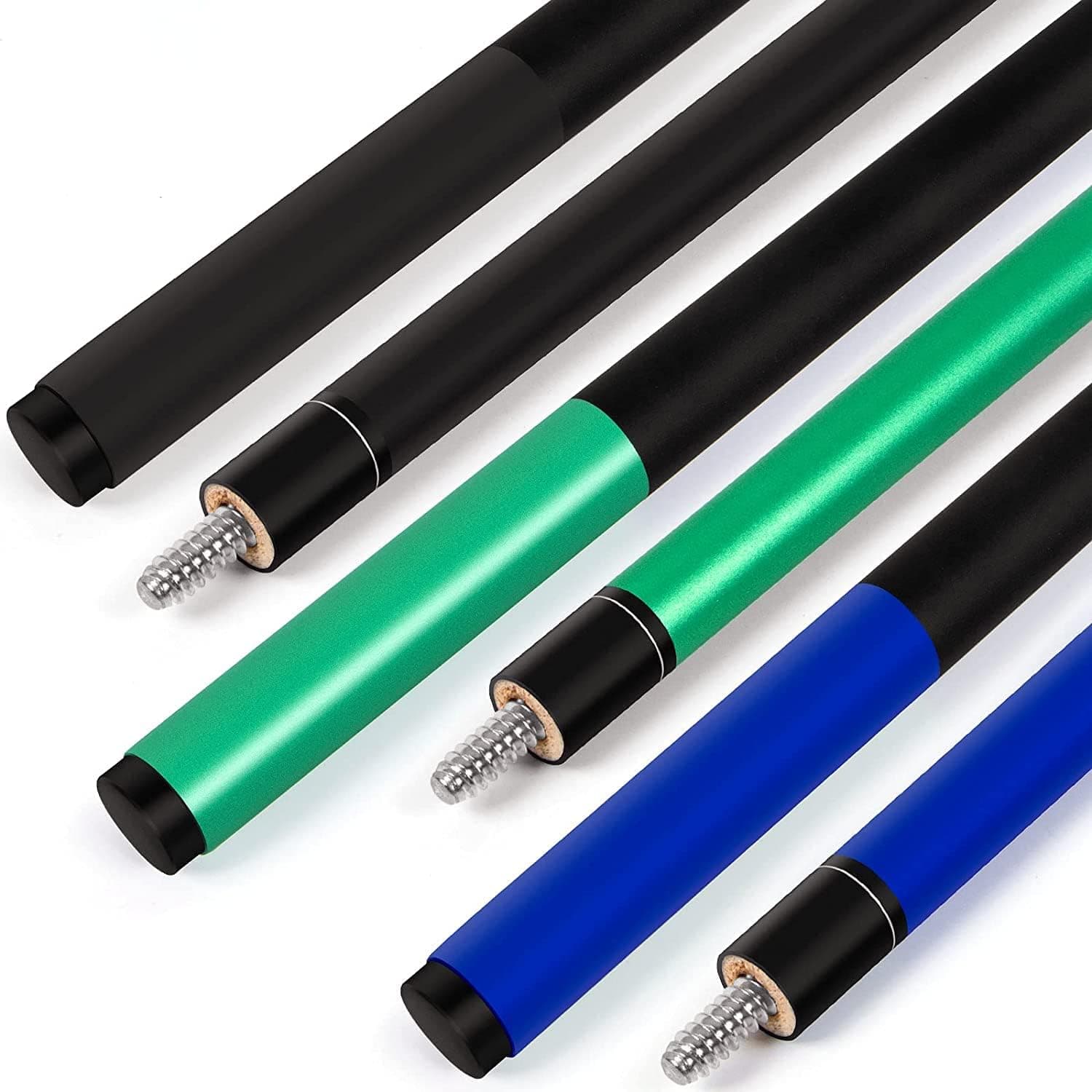 Kmise 3-Piece Pool Cue Stick, Professional Billiard Pool Cue Stick 18,19,20,21,22 Oz Pool Stick