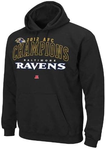 NFL Baltimore Ravens 2012 AFC Conference Champs Choice V Hoodie