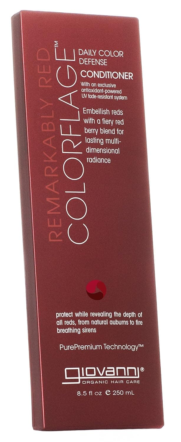 Giovanni Giovanni Colorflage Conditioner Remarkably Red, 8.5-ounce (pack Of 4)