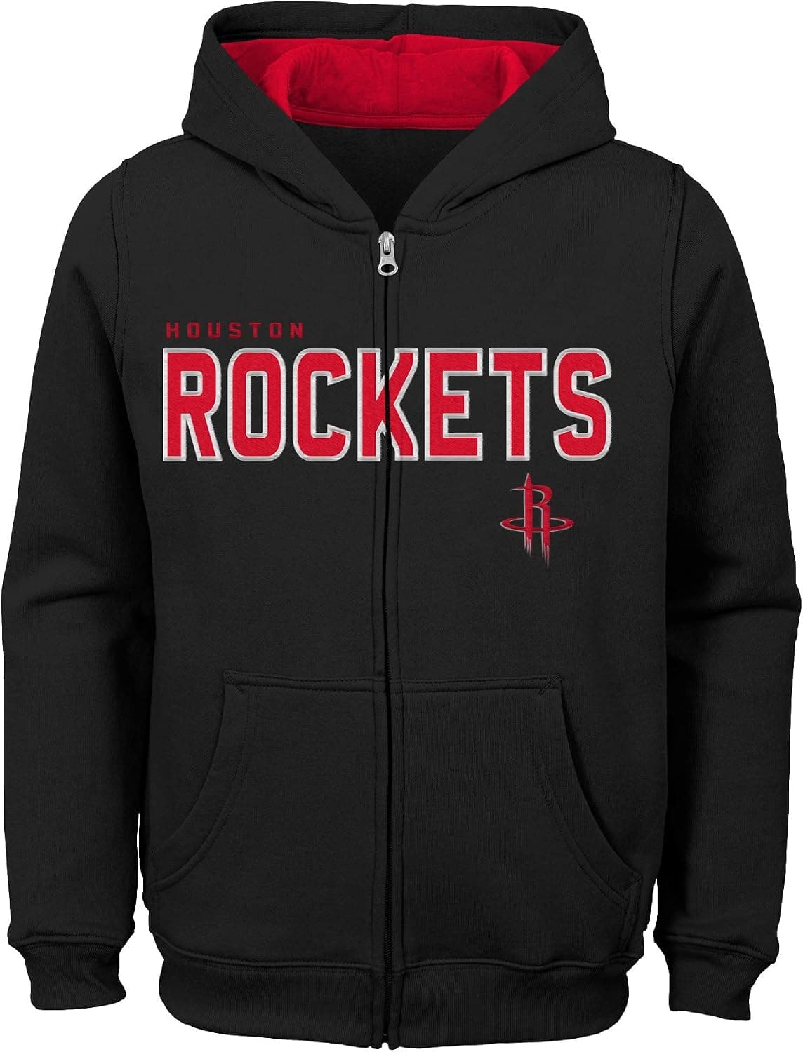 Outerstuff Boys' Stated Full Zip Fleece Hoodie