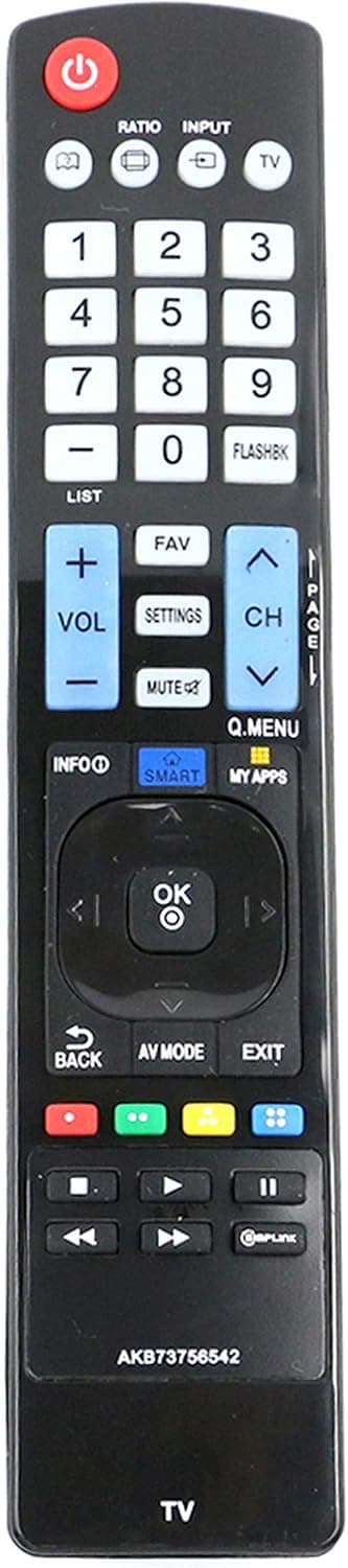 New AKB73756542 AKB73756567 Replace Remote fit for LG Smart TV 32LN570B 32LN5750 39LN5700 42LN5700 47LN5600 47LN5700 47LN5710 50LN5700 55LN5600UI 55LN5700 60LN5600UB 60LN5700 60LN5710 AGF76692608
