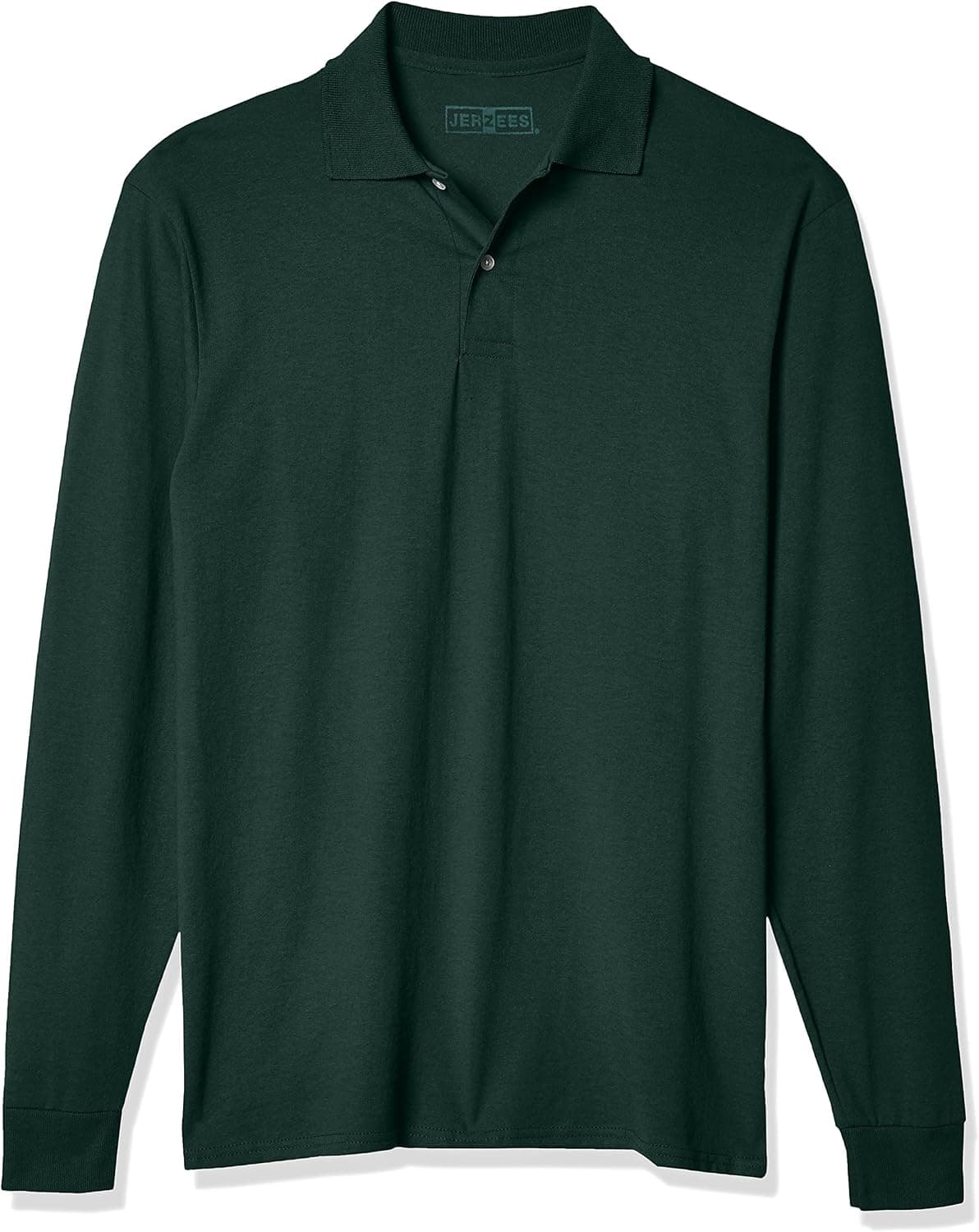 Jerzees Men's SpotShield Stain-Resistant Rib Polo Shirt