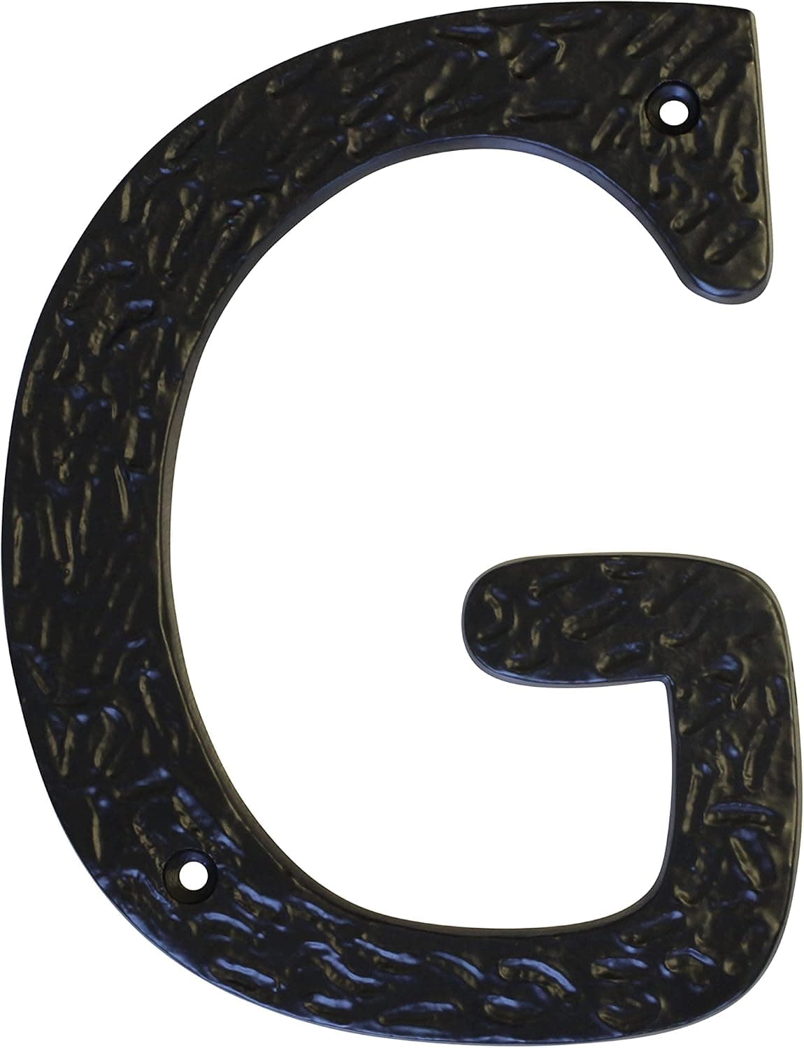 RCH Hardware LT-IR830-152 Iron House Letter, 6 Inch, Black