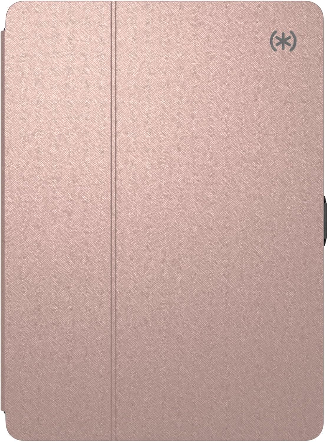 Speck Products 92112-6009 Balance Folio Metallic Case and Stand for 9.7" iPad Cases (2017), Air and Air 2, Metallic Rose Gold/Graphite Grey