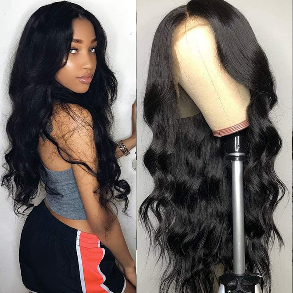 TUNEFUL Short Pixie Wigs for Black Women 150% Density Pixie Cut Wig Brazilian Hair Wigs with Pre Plucked Hair Natural Hairline (24, Natural)