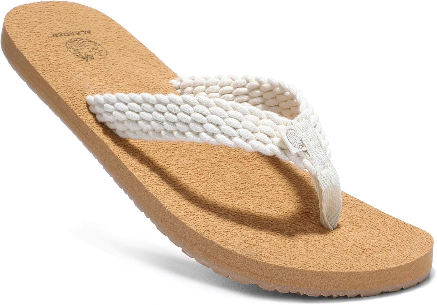 ALEADER Womens Flip Flops, Comfort Thong Sandals, Ultimate Cushioned Footed | All-day Comfort