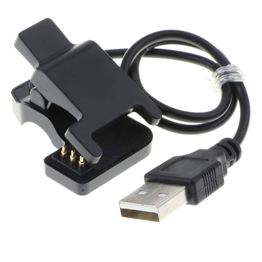 Prettyia Replacement Universal 3 Pin USB Cable Charging Cable Wristband Watch