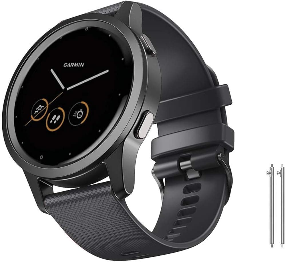 NotoCity Compatible with Vivoactive 4 band 22mm Quick Release Silicone Bands/Garmin Darth Vader/First Avenger/Polar Vantage Smartwatch Sport Breathable Strap Replacement for Gear S3 Classic Watchband