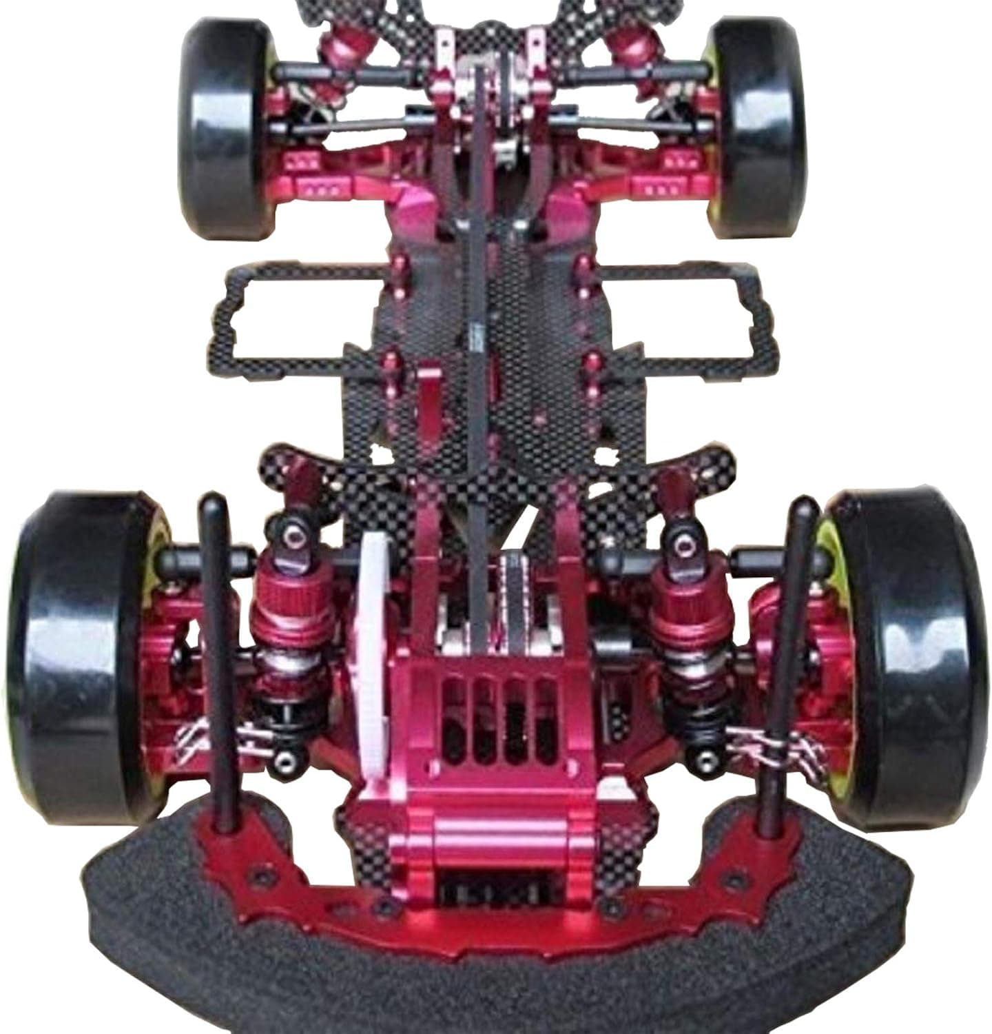 powerday D3 1/10 4WD Drift Racing Car Frame Kit Front one Way Carbon Fiber