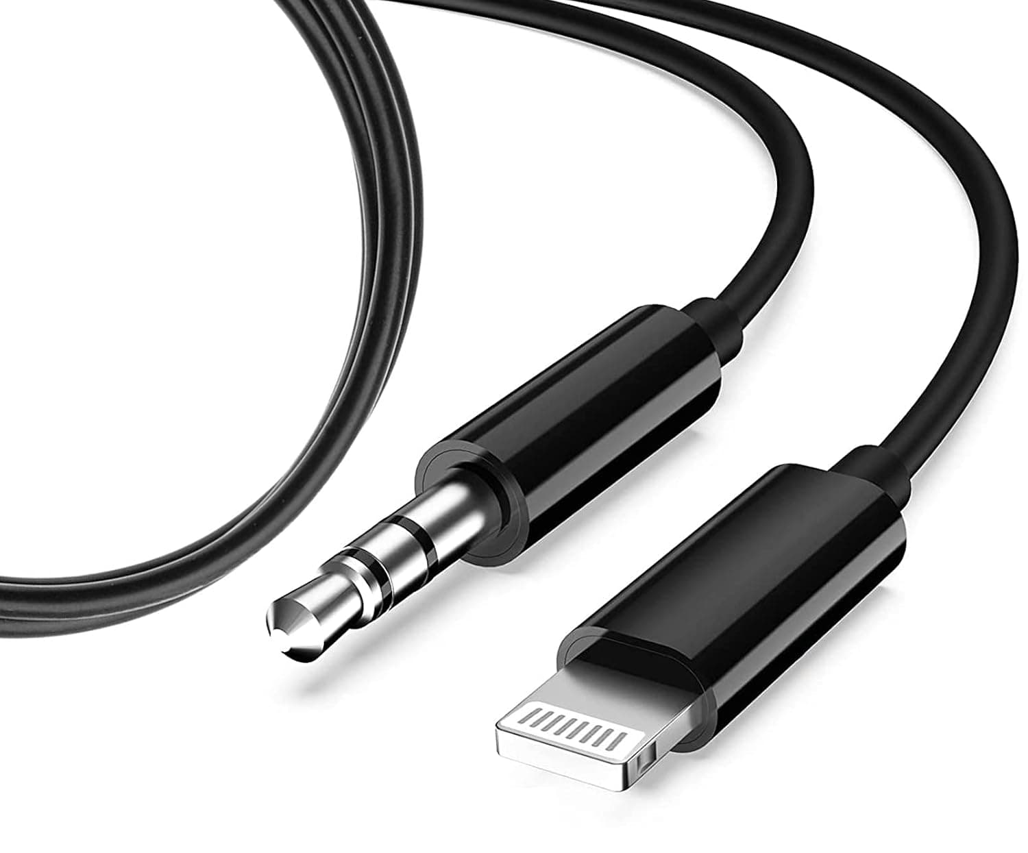 [Apple MFi Certified] iPhone Aux Cord for Car, Lightning to 3.5mm Audio Stereo Cable Compatible with iPhone 14 13 12 11 XS XR X 8 7 6 for Speaker/Car Stereo/Headphone, Support All iOS Version