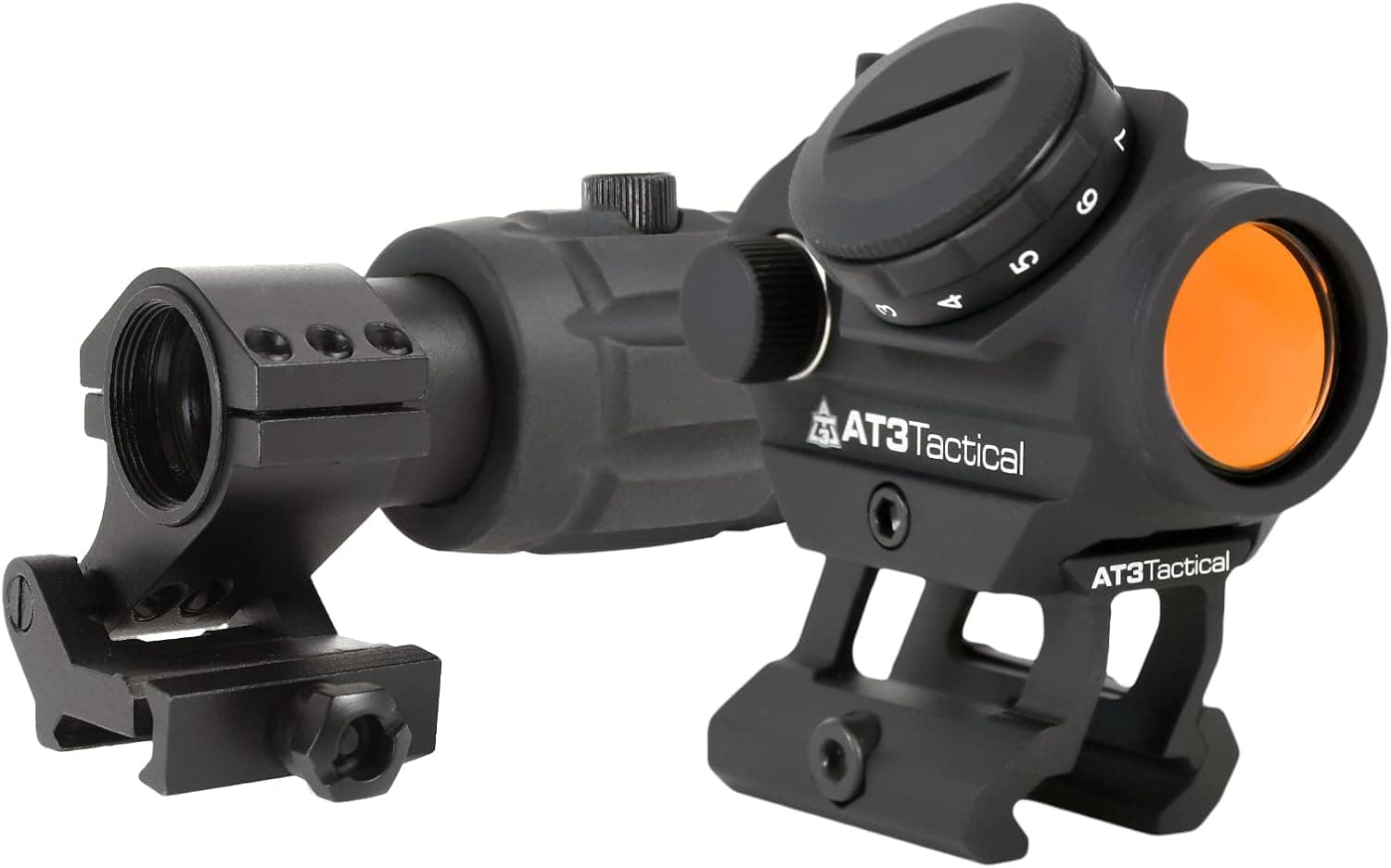 AT3 Tactical RD-50 Red Dot Sight + 3X RRDM Red Dot Magnifier Combo Kit
