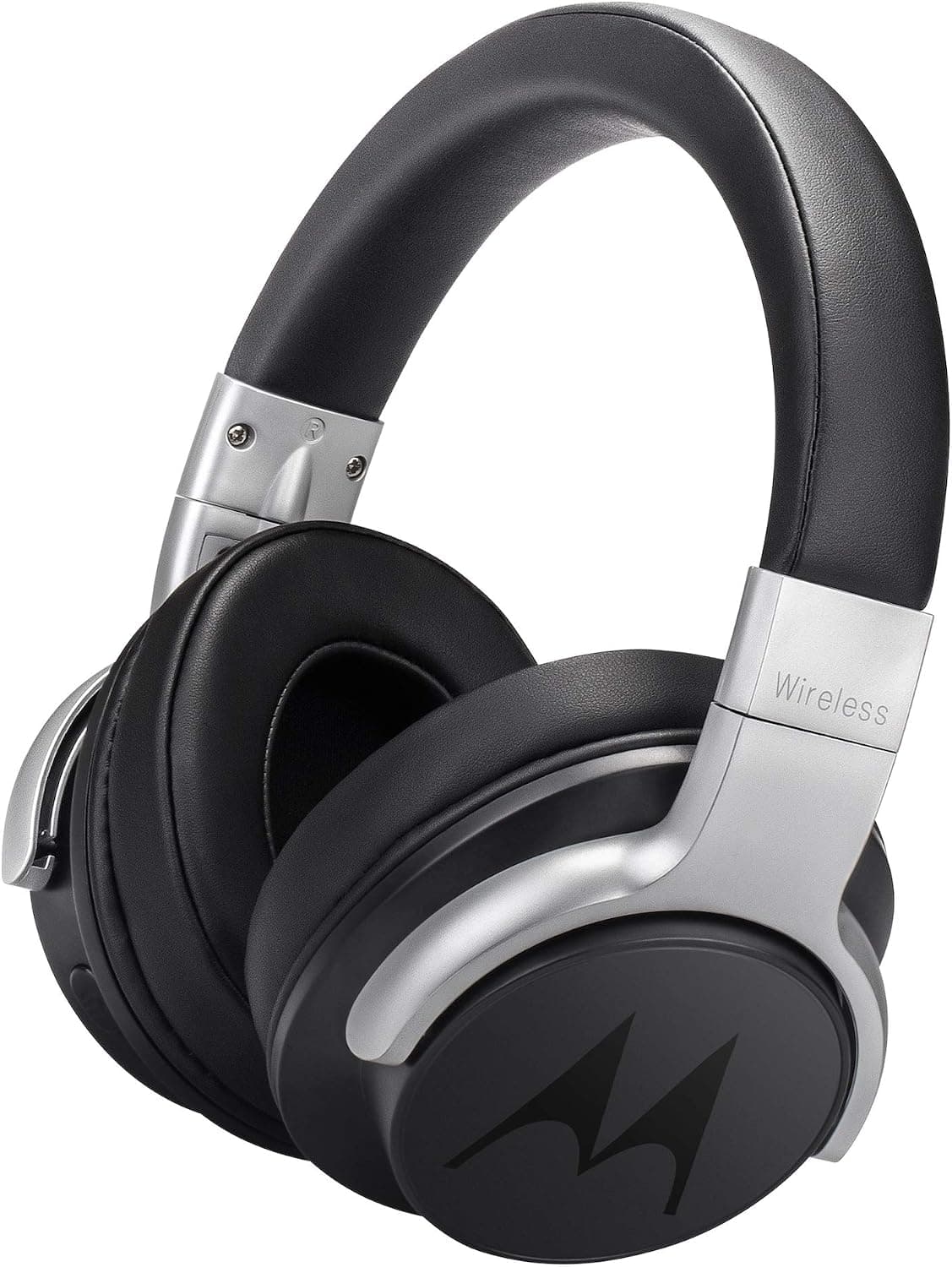Motorola Escape 500 Wireless Active Noise Cancelling Headphones - Bluetooth Cordless Headset with Mic, ANC - HD Sound Quality, 12-Hour Battery Life, IPX4-Rated Waterproof, Works with Voice Assistants