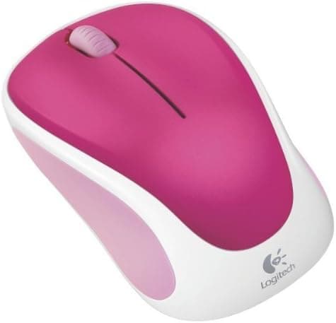 Logitech M317 Wireless Mouse Peppermint Crush