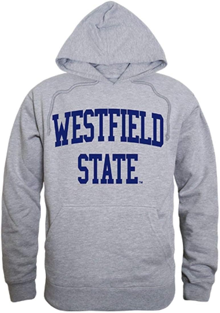 Westfield State University Game Day Hoodie Sweatshirt Heather Grey