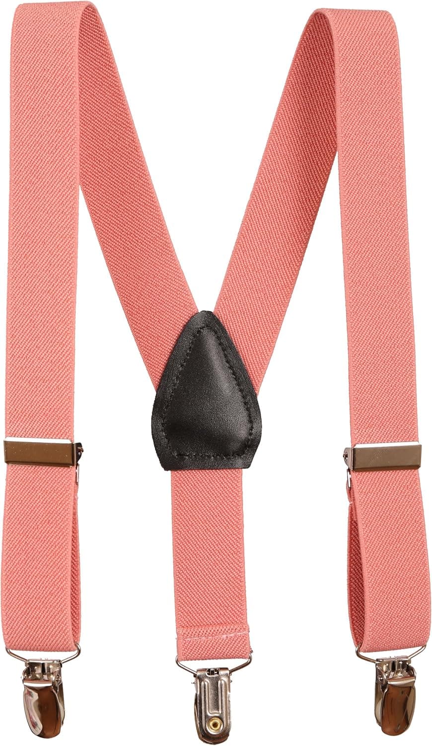 Sportoli Kids and Baby Adjustable Elastic Solid Wedding Suspenders - 21 Colors