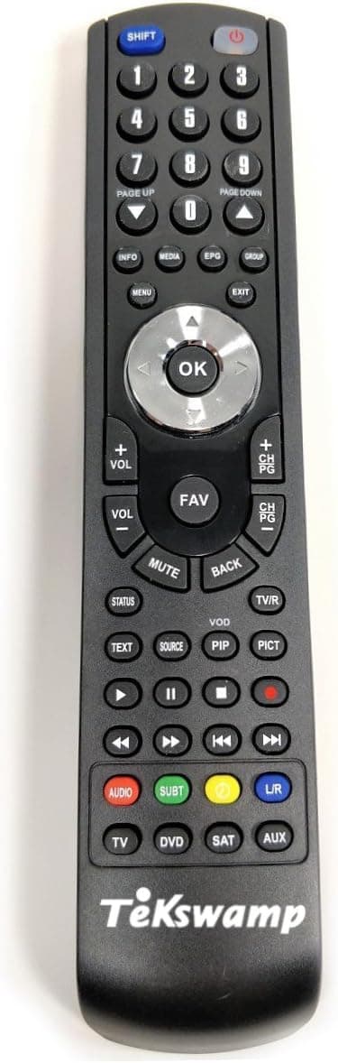 Tekswamp TV Remote Control for Mitsubishi WD-73C9